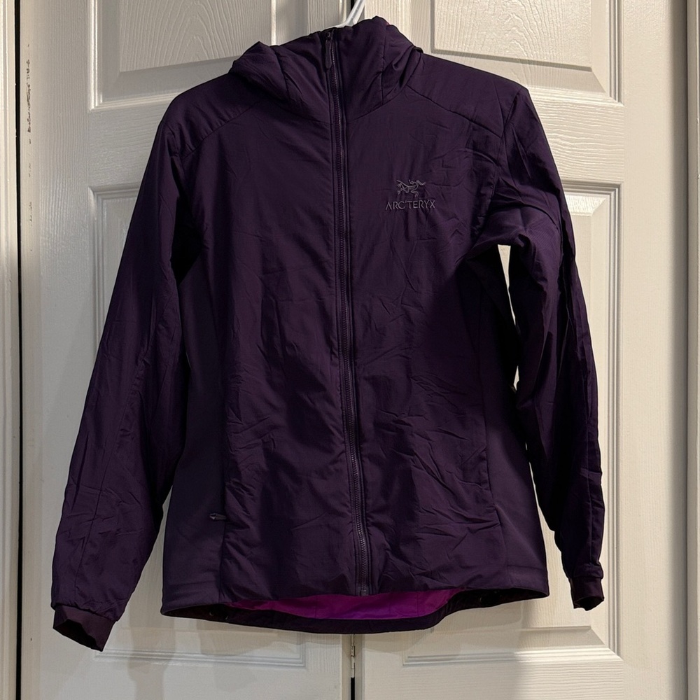 Arc'teryx Women's Deep Purple Atom Hooded Ski Jacket